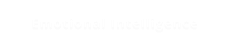 Emotional Intelligence